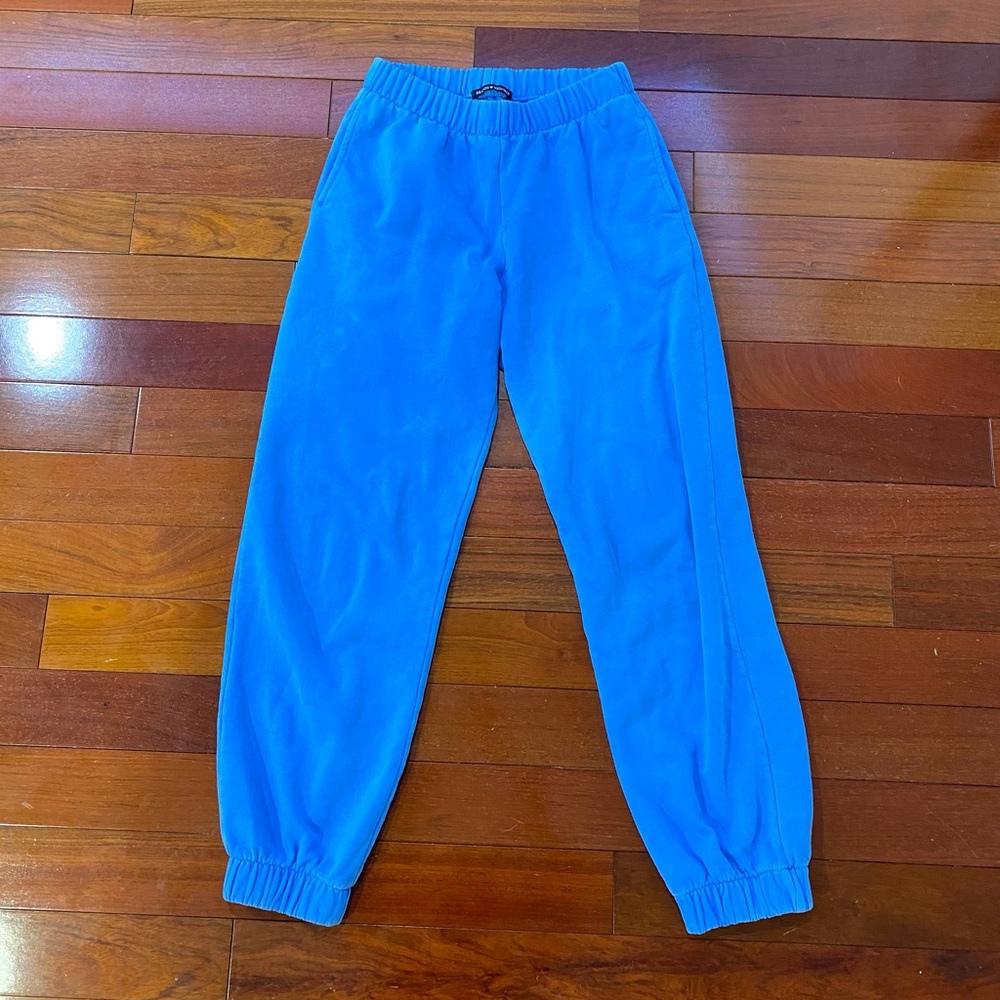 brandy melville rosa sweatpants in sky blue